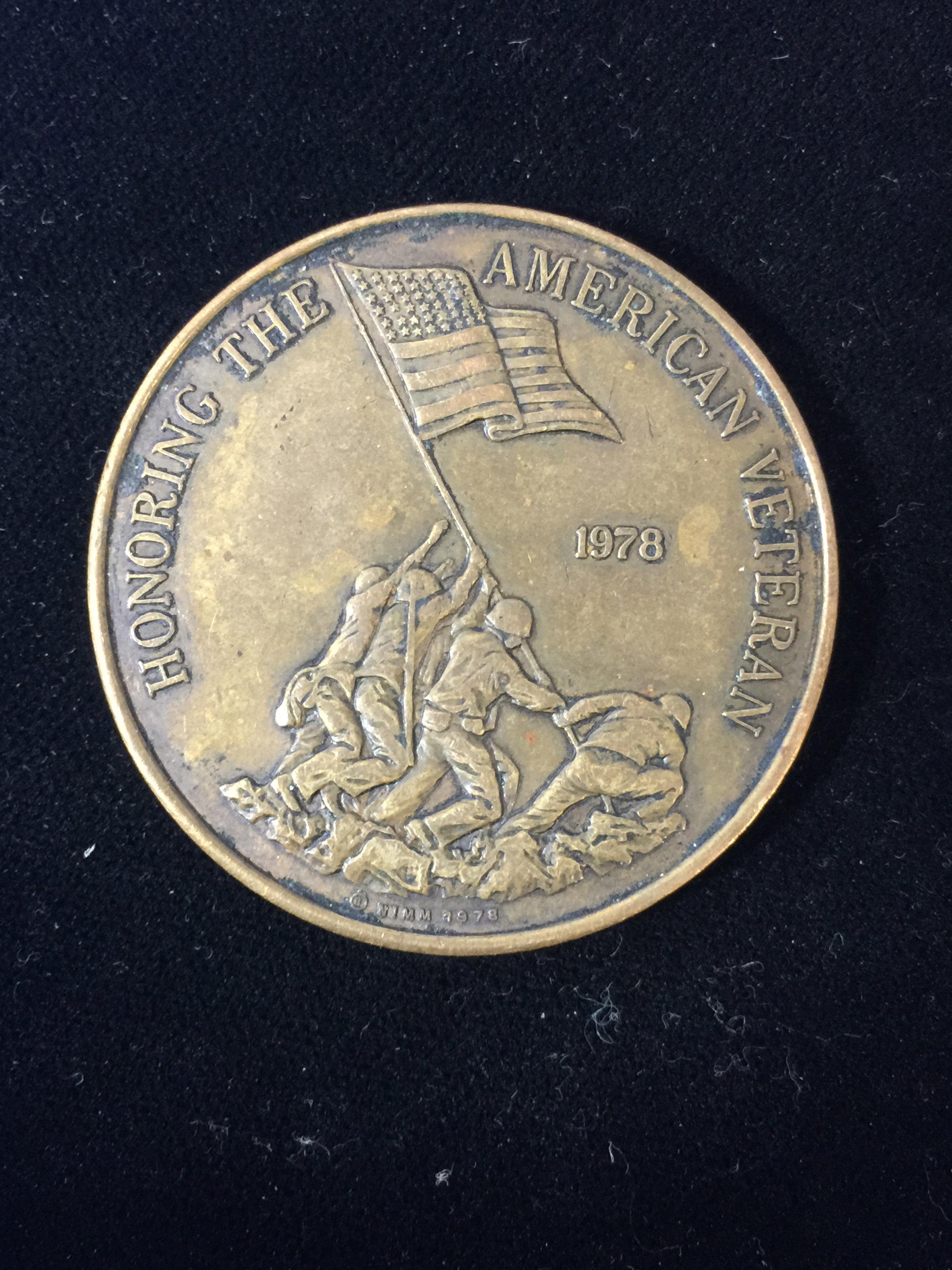 Preserving American Freedom Minute Man Medallion Coin 1978