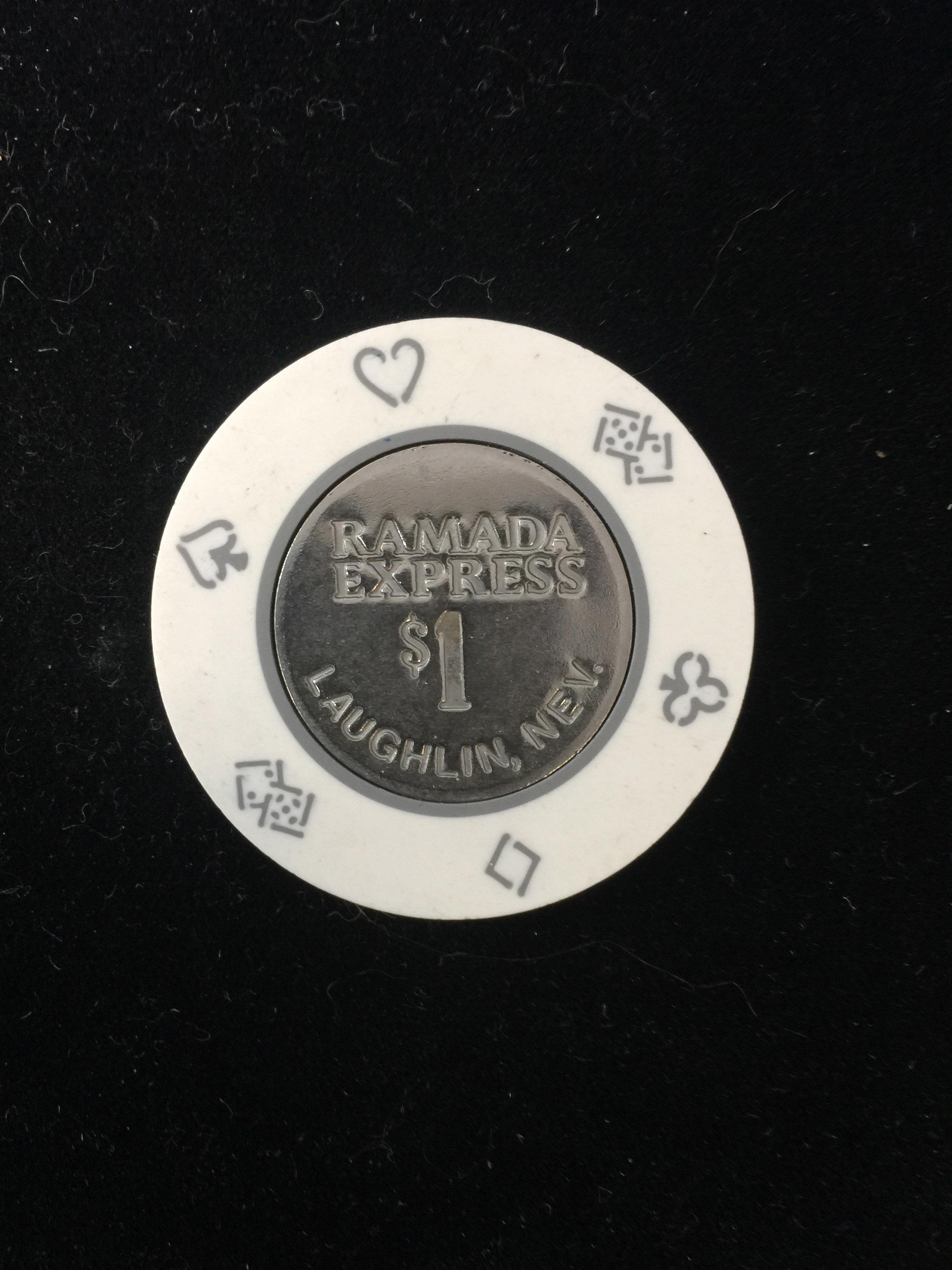 Ramada Express $1 Gaming Poker Chip