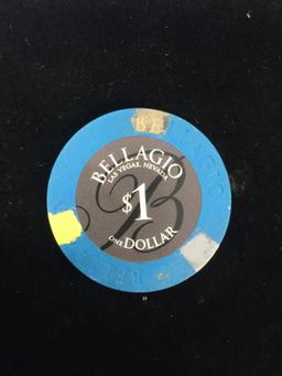 Bellagio Casino $1 Gaming Poker Chip