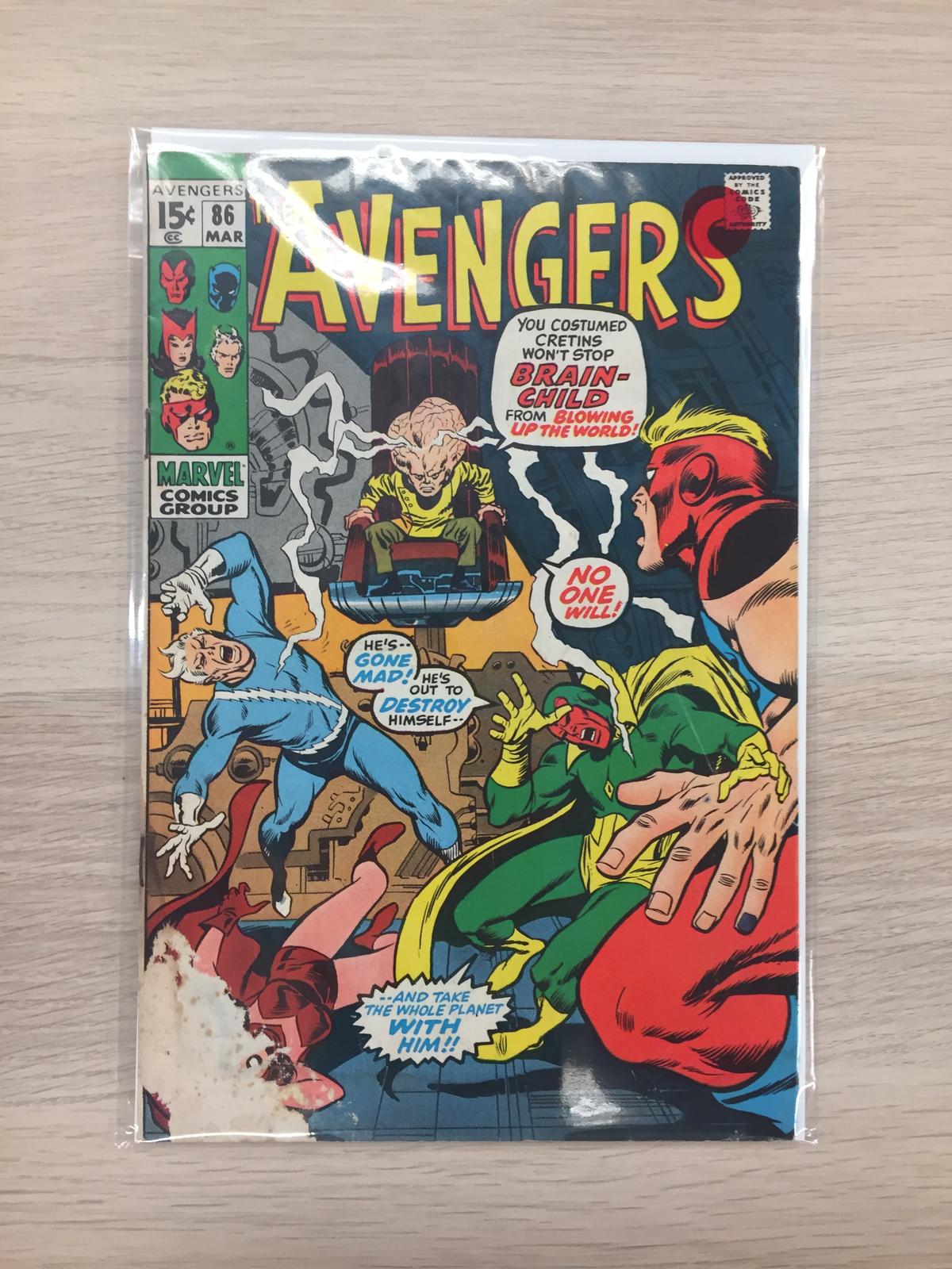 The Avengers #86 - Marvel Comic Book