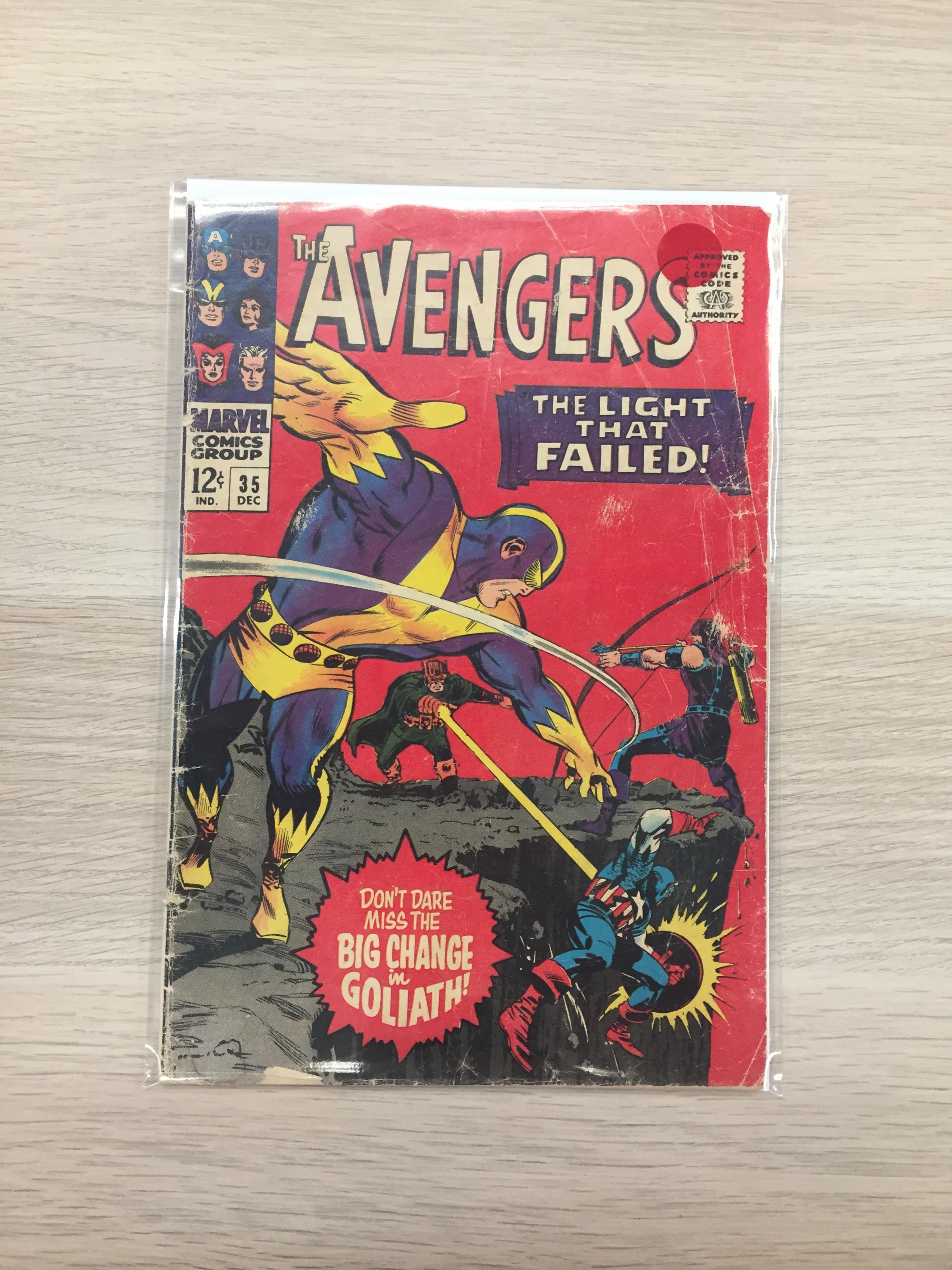 The Avengers #35 - Marvel Comic Book