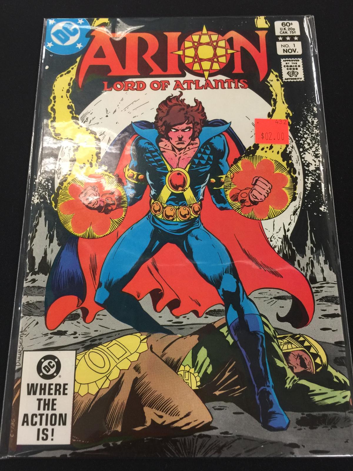 Arion Lord of Atlantis #1-DC Comic Book