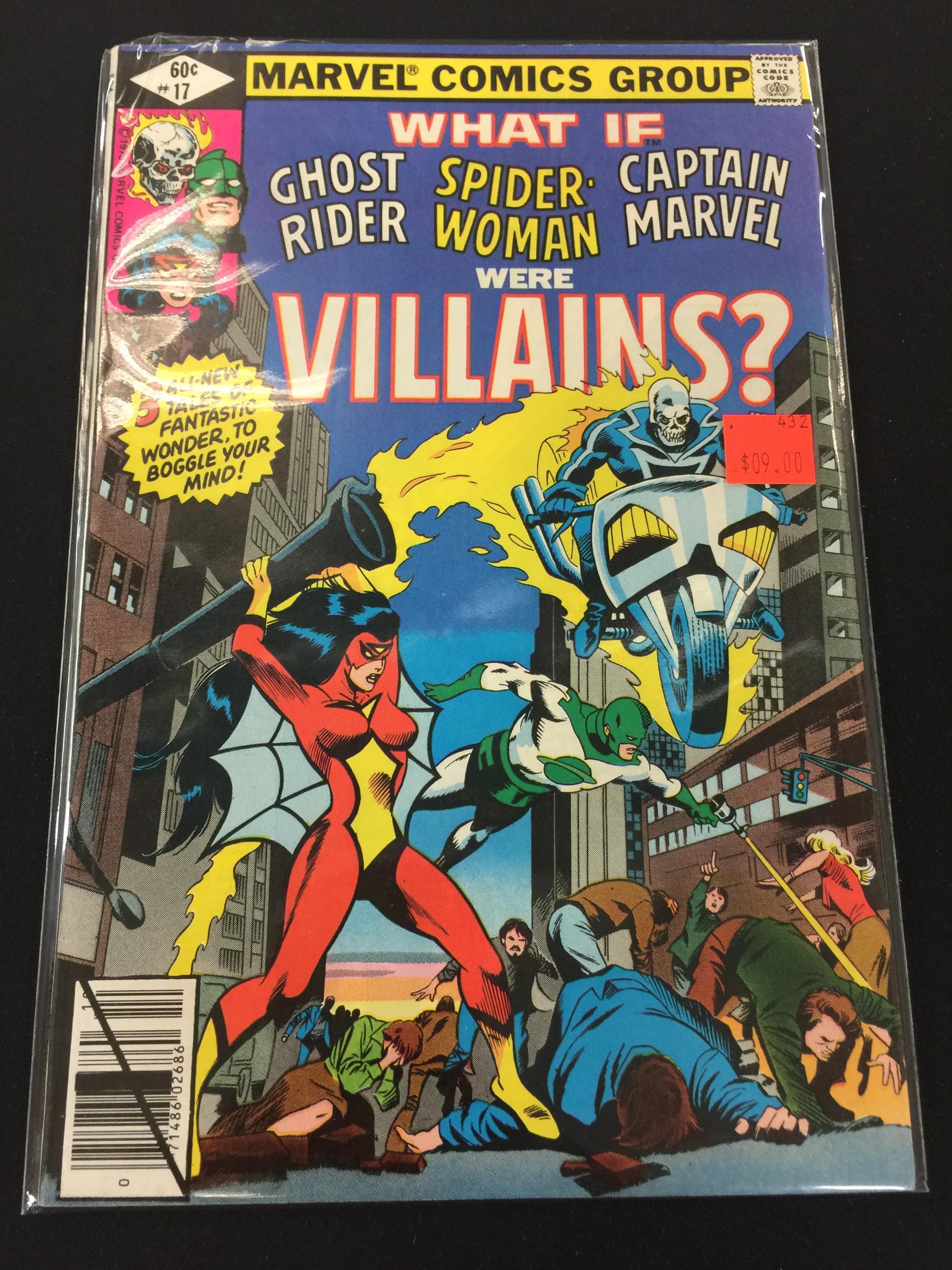 What If Ghost Rider Spider-Woman Captain Marvel #17-Marvel Comic Book