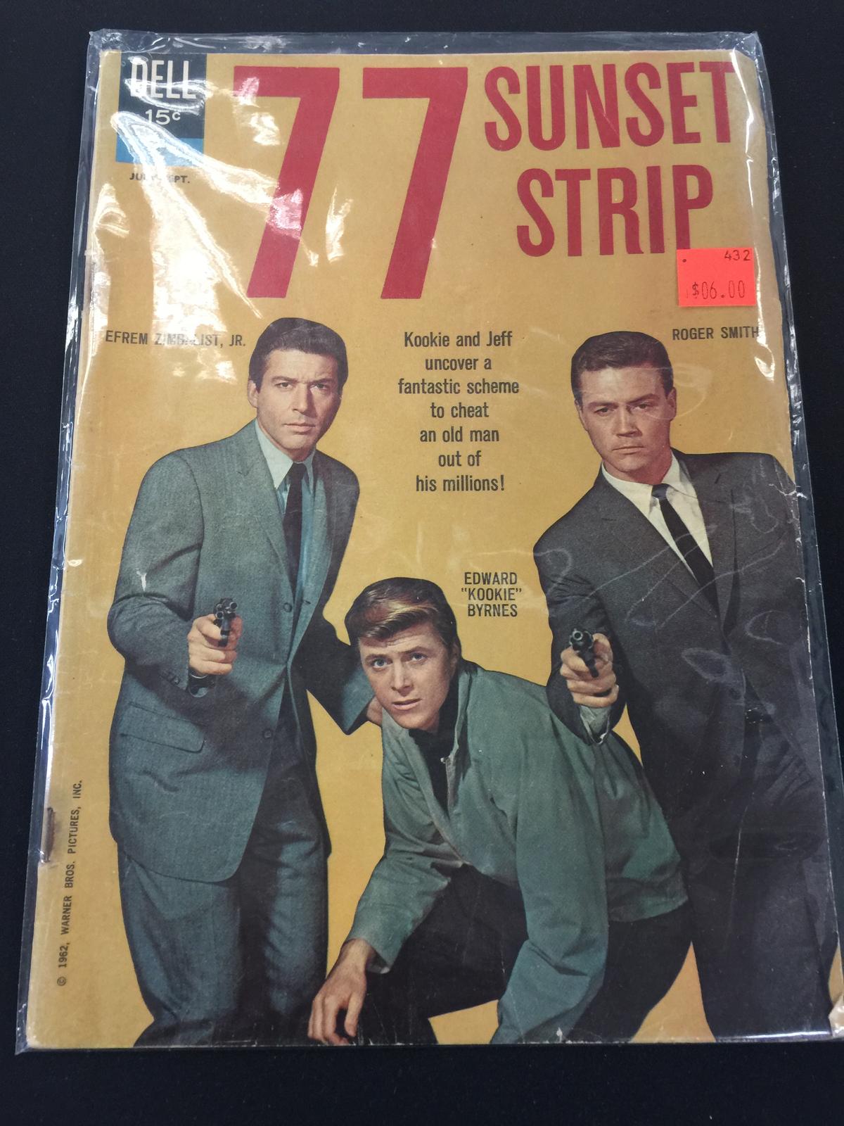 77 Sunset Strip July-Sept. Issue-Dell Comic Book