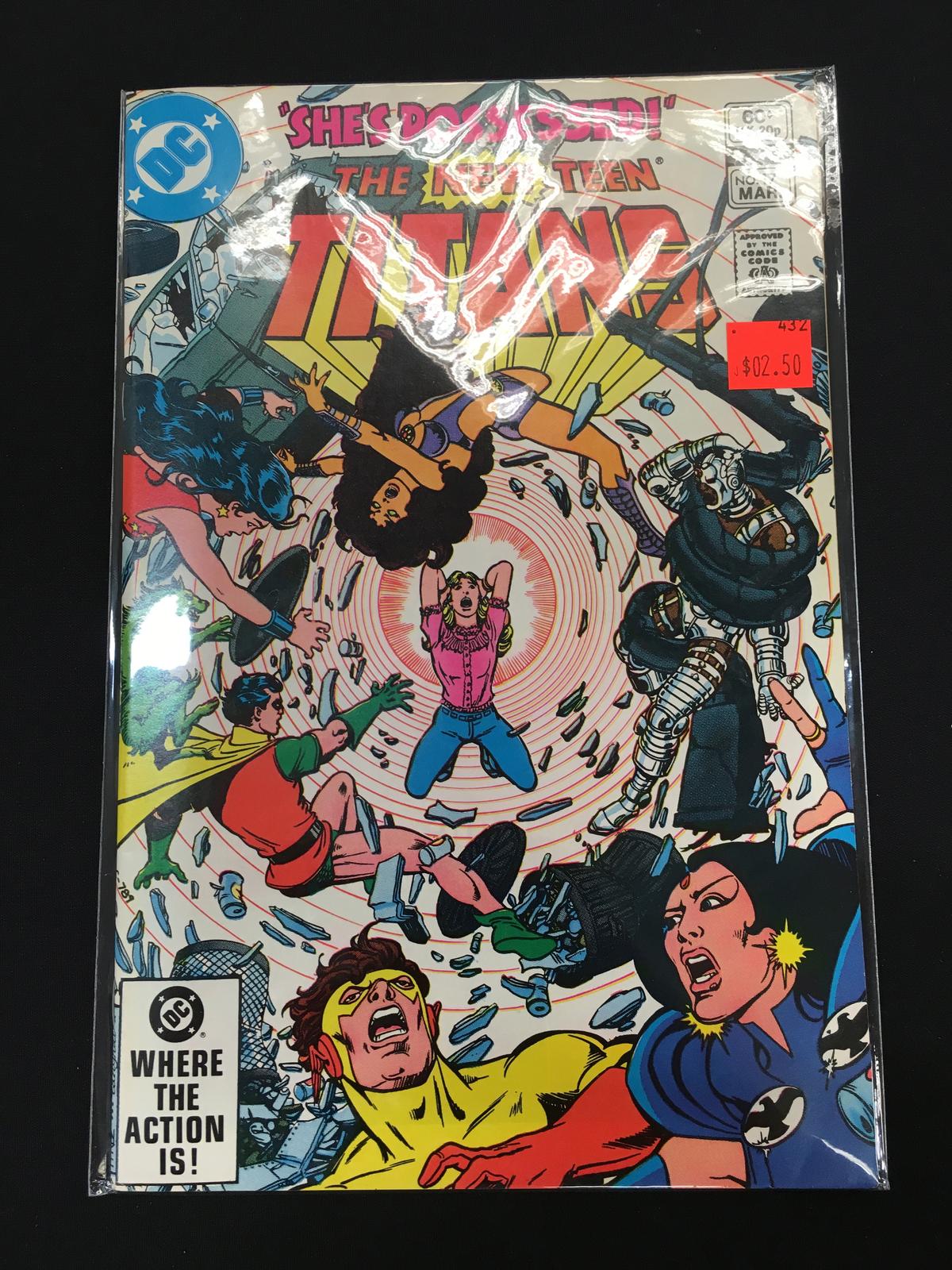 The New Teen Titans #17-DC Comic Book
