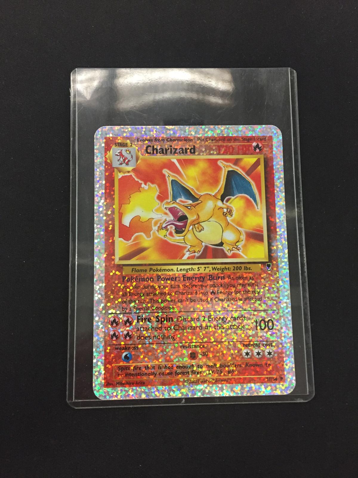 RARE Charizard Jumbo S1/S4 Pokemon Legendary Collection Reverse Holo Card