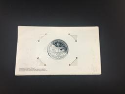 1991 Marshall Islands $5 Heroes of Desert Storm Uncirculated Coin in Display