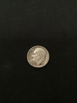 1962-D United States Roosevelt Silver Dime - 90% Silver Coin