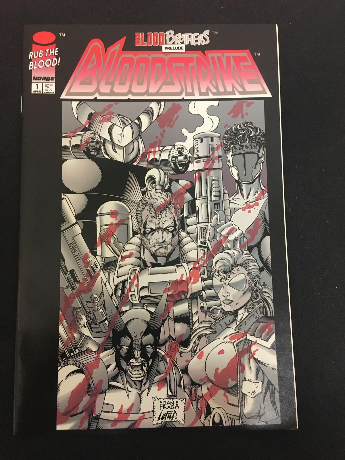 Image Comics, Blood Brothers Prelude Bloodstrike #1 April Comic Book