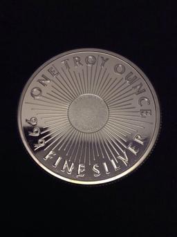 SUNSHINE Minting 1 Ounce .999 Fine Silver Bullion Round