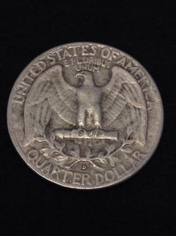 1960-D United States Washington Quarter - 90% Silver Coin