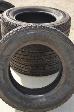 Set of 4 Michelin Tires *LIKE NEW* only 50 miles of usage, LT275/65/R20