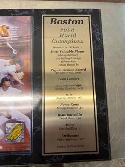 2004 Boston Red Sox World Series Plaque
