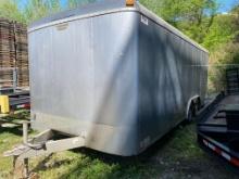 2012 Forest River Co 20ft Tandem Enclosed Box Trailer (located offsite-please read full description)