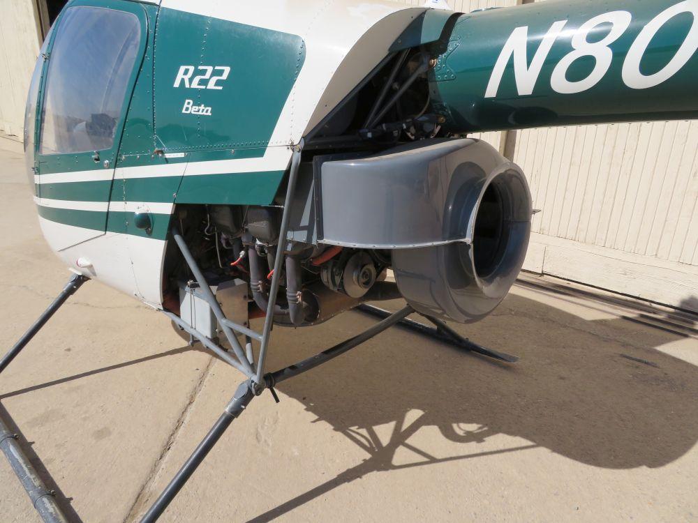 1991 Robinson Beta R22 Helicopter. .