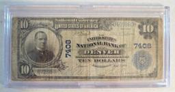 1902 $10 National Currency