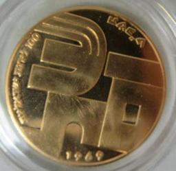 1969 Israeli Gold Coin