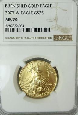 2007 W $25 American Gold Eagle
