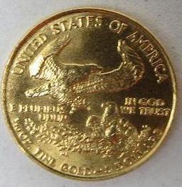 1988 Gold Eagle 1/10 oz