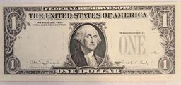 1988A $1 Federal Reserve Note