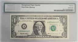 1995 $1 Federal Reserve Note