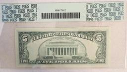 1969C $5 Federal Reserve Note