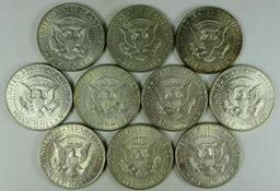 1968-D Kennedy Half Dollars