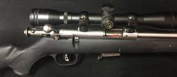 Savage Model 93 R17 Cal 17 HMR only w/Scope Bolt Action Synthetic Stock