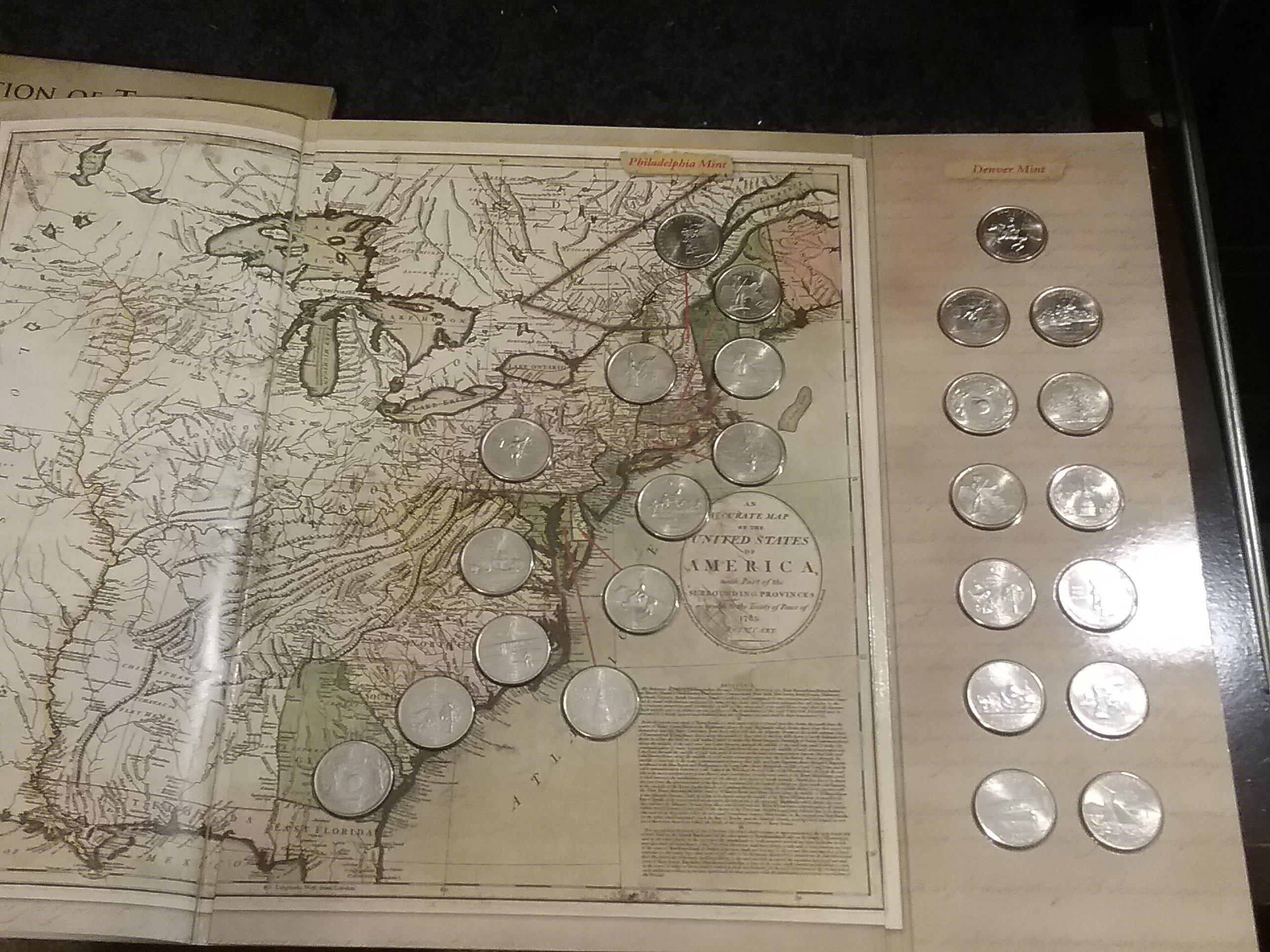 Beautiful History held in your hands….A state quarter collection that is nothing short of AMAZING