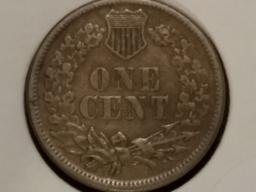 Nice 1860 Indian Cent in Very Fine condition