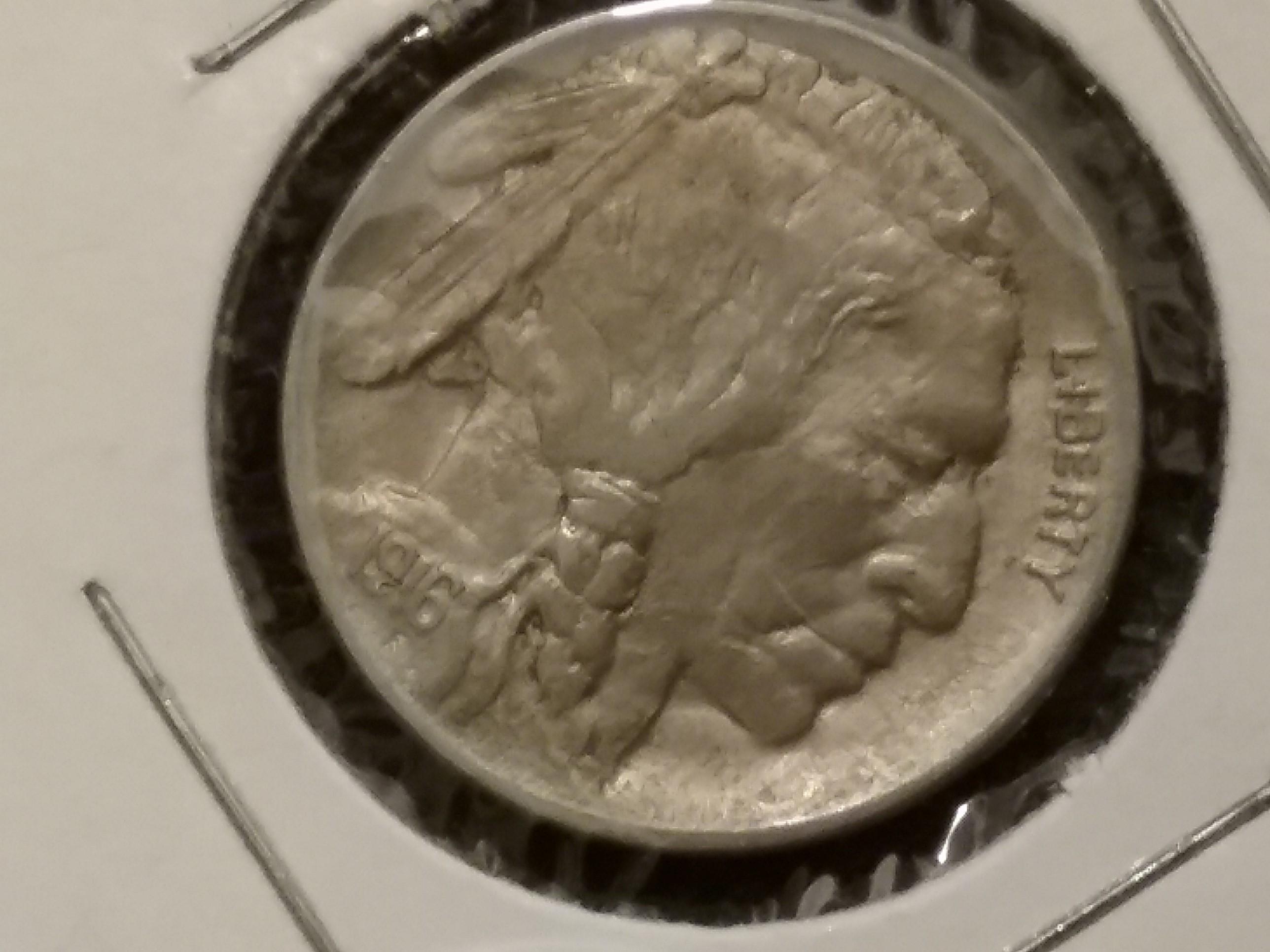 Uncirculated 1916 Buffalo Nickel