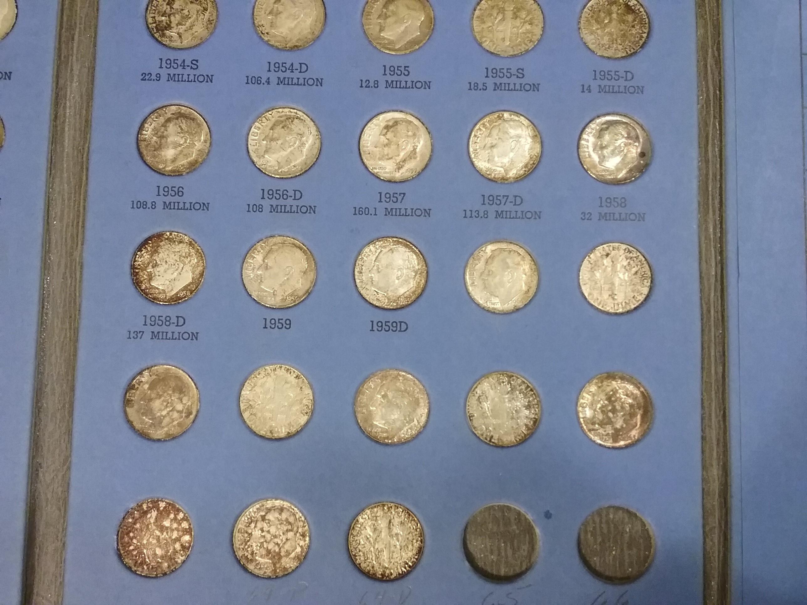 Full (and I think it's complete) Roosevelt Dime Book