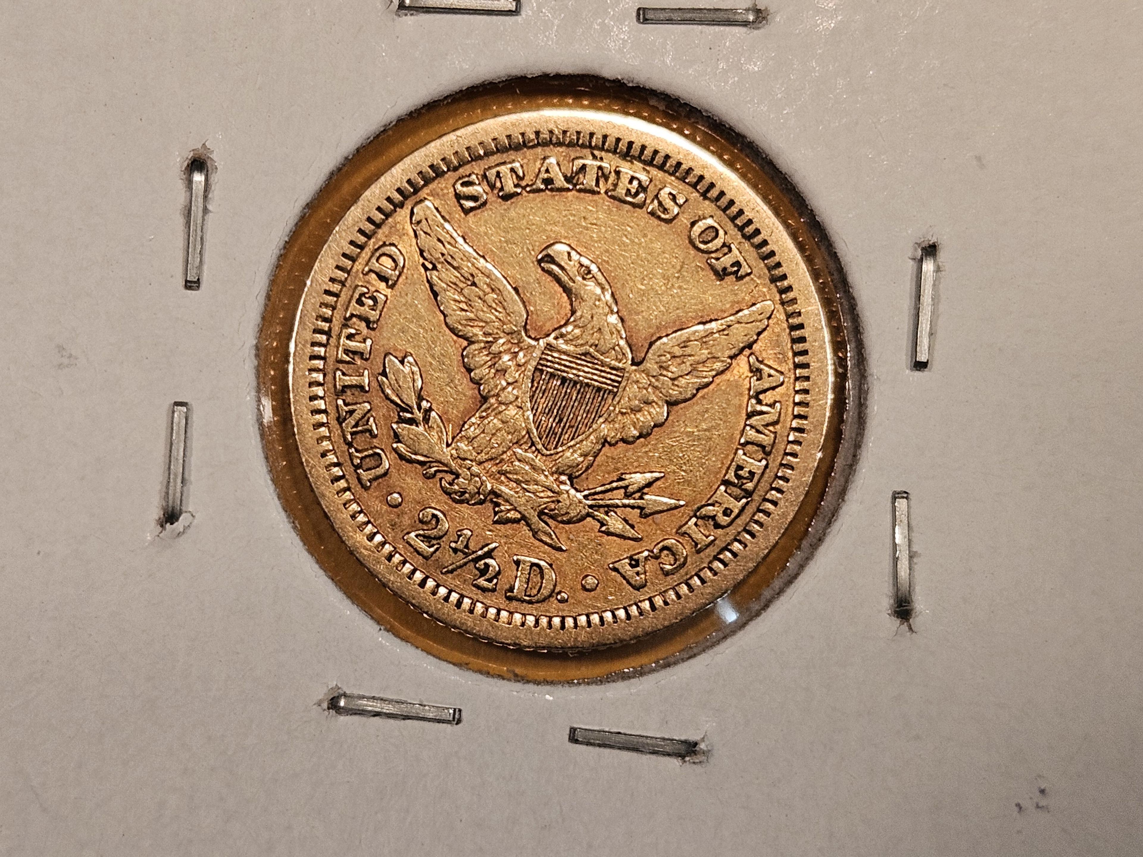 GOLD! 1895 Gold Liberty Head $2.5 Dollar