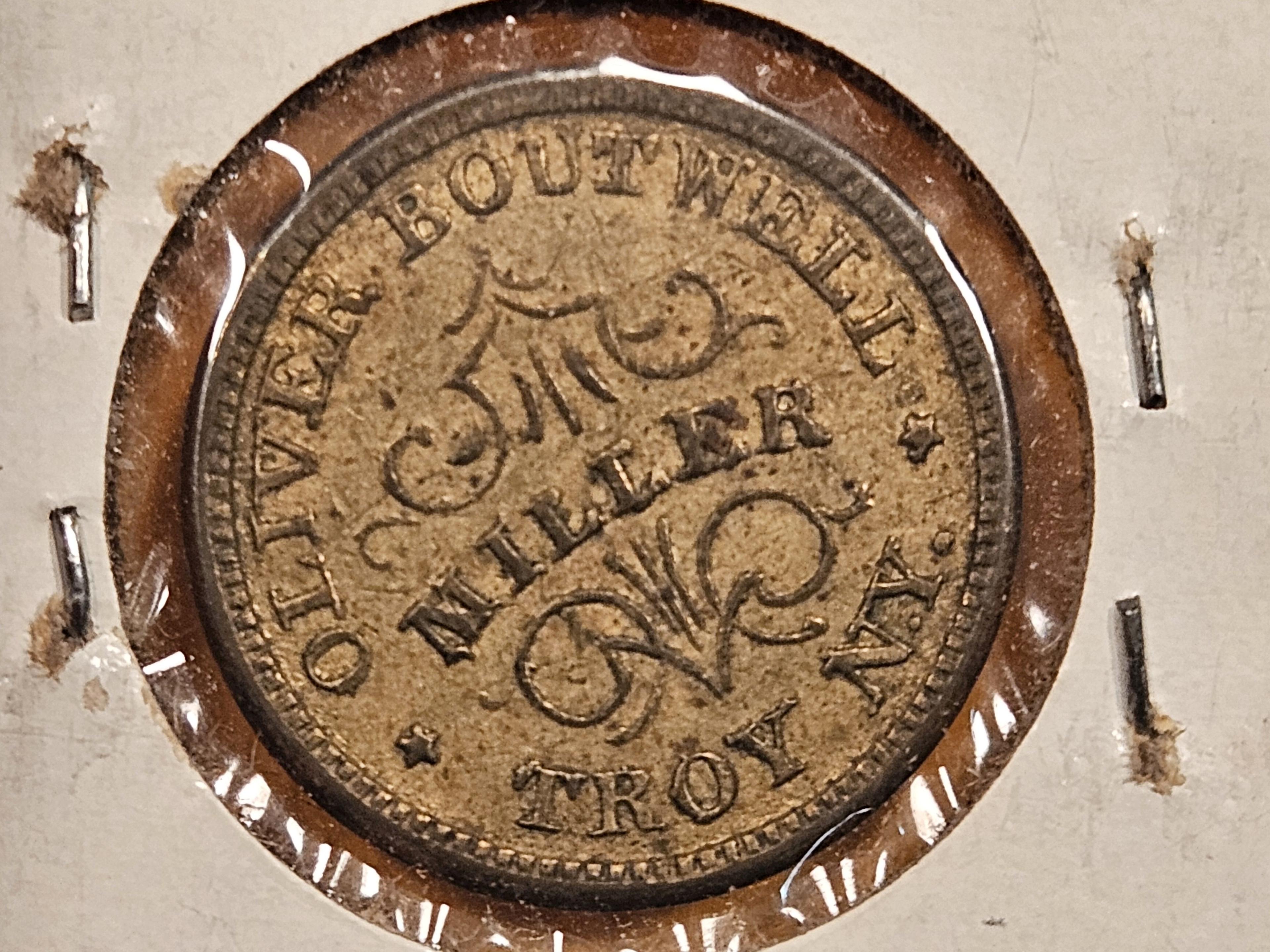 1863 Civil War Token Merchant's Store Card