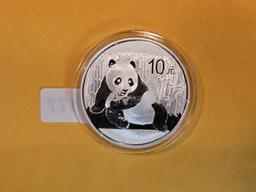 GEM 2015 China Silver 10 yuan