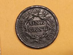 1851 Braided Hair Large Cent