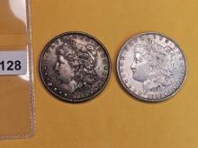 1885 and 1886 Morgan Dollars