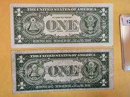 Two different Silver Certificates