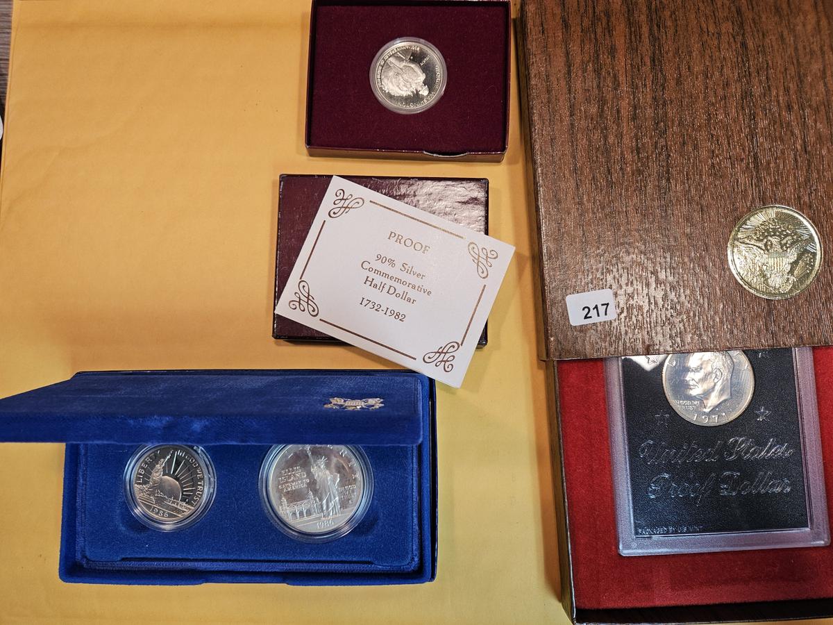 Three Proof silver sets