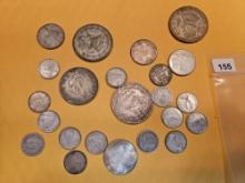 Little mix of Silver World Coins