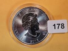 GEM 2016 Canada Silver Five Dollars