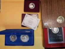 Three Proof silver sets