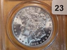 VARIETY! PCGS 1886 Morgan Dollar in Mint State 65
