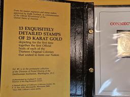 The Official Seals of the 13 Original Colonies Stamp set
