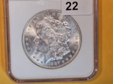 NGC 1887 Morgan Dollar in Mint State 63