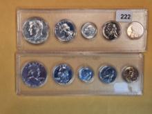 1960 and 1964 US Proof coin Sets