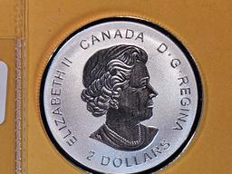 GEM 2017 Canada silver two dollars