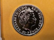 GEM 2013 Brilliant Uncirculated Silver United Kingdom 50 pence SS Gairsoppa