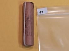 Brilliant Uncirculated RED Roll of 1958 Wheat cents