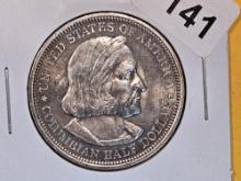 Brilliant Uncirculated plus 1893 Columbian Commemorative half dollar